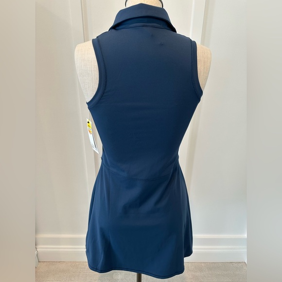 90 Degree By Reflex Racerback Blue Pleated Tennis/Pickleball Dress - Small(NWT) - Picture 6 of 9